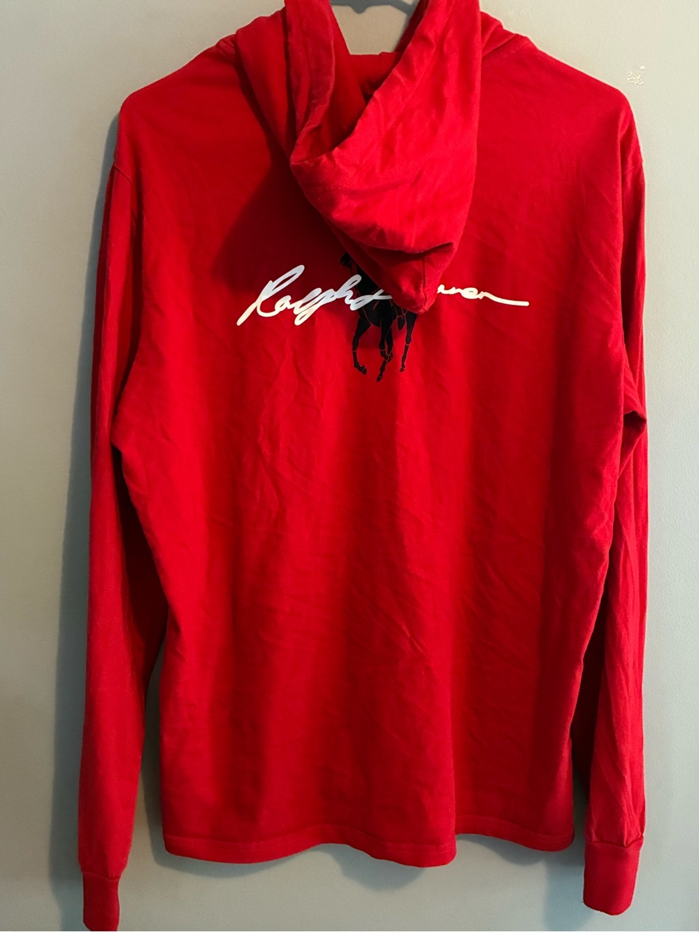 Polo Ralph Lauren Long Sleeve Hooded T-Shirt - Picture 11 of 11